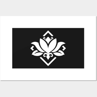 Genshin Impact Nilou Emblem - White Posters and Art